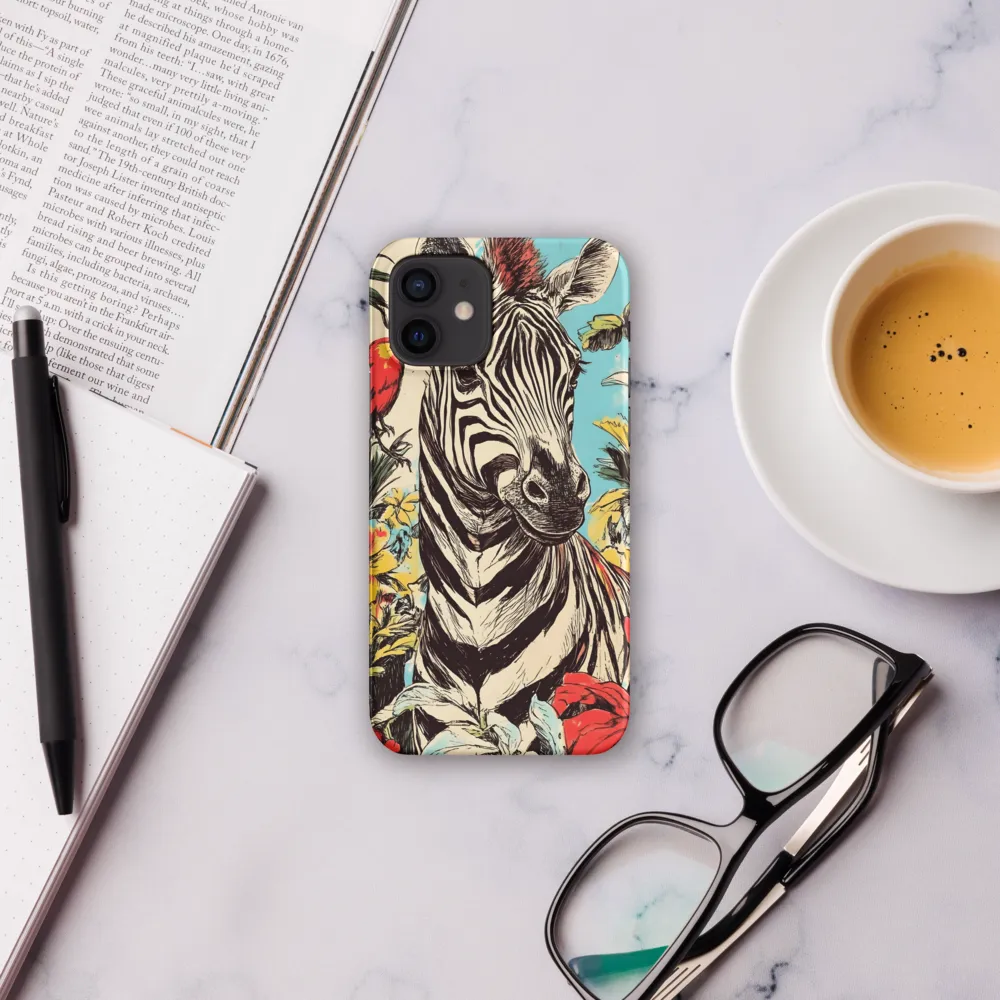 Zebra in Tropical Reverie