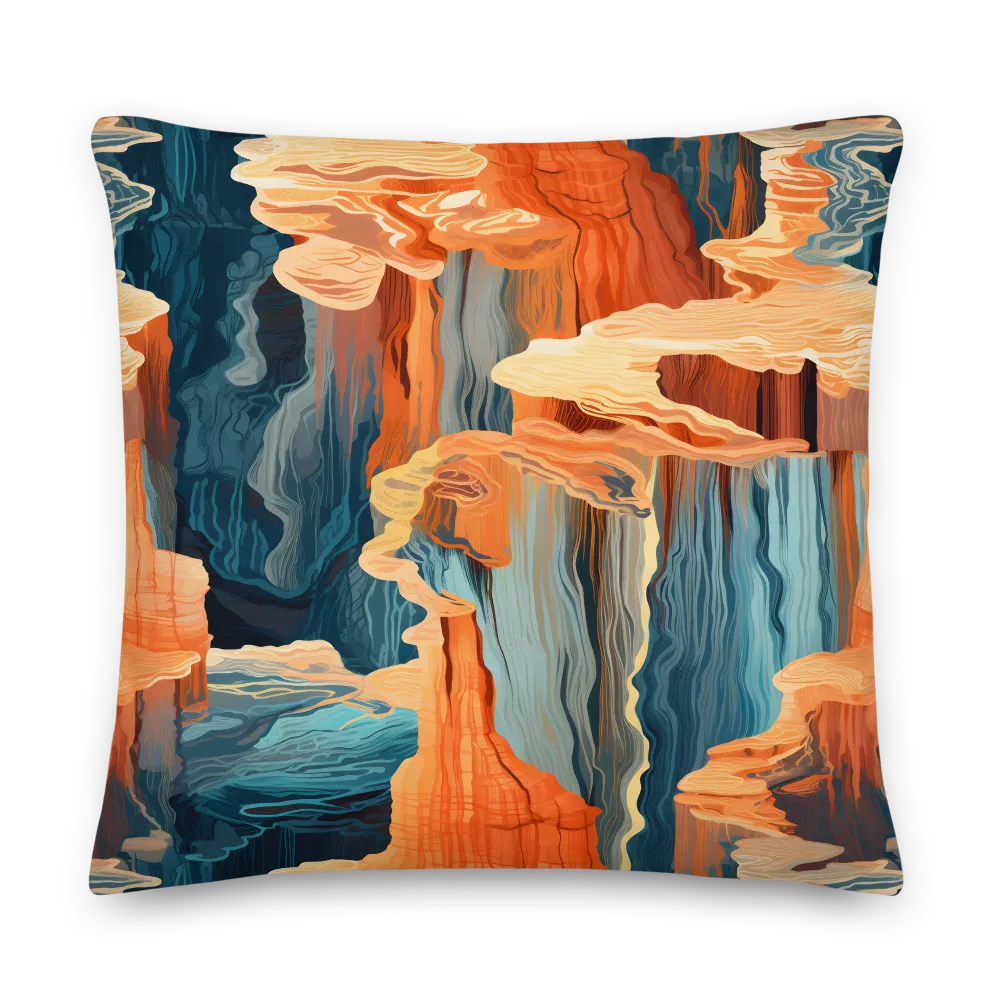 Ethereal Canyon Dreamscape | Pillow | 22″×22″