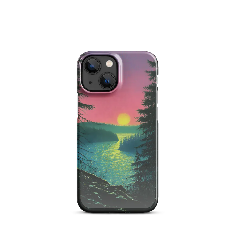 Serene Sunset by the Tranquil River
