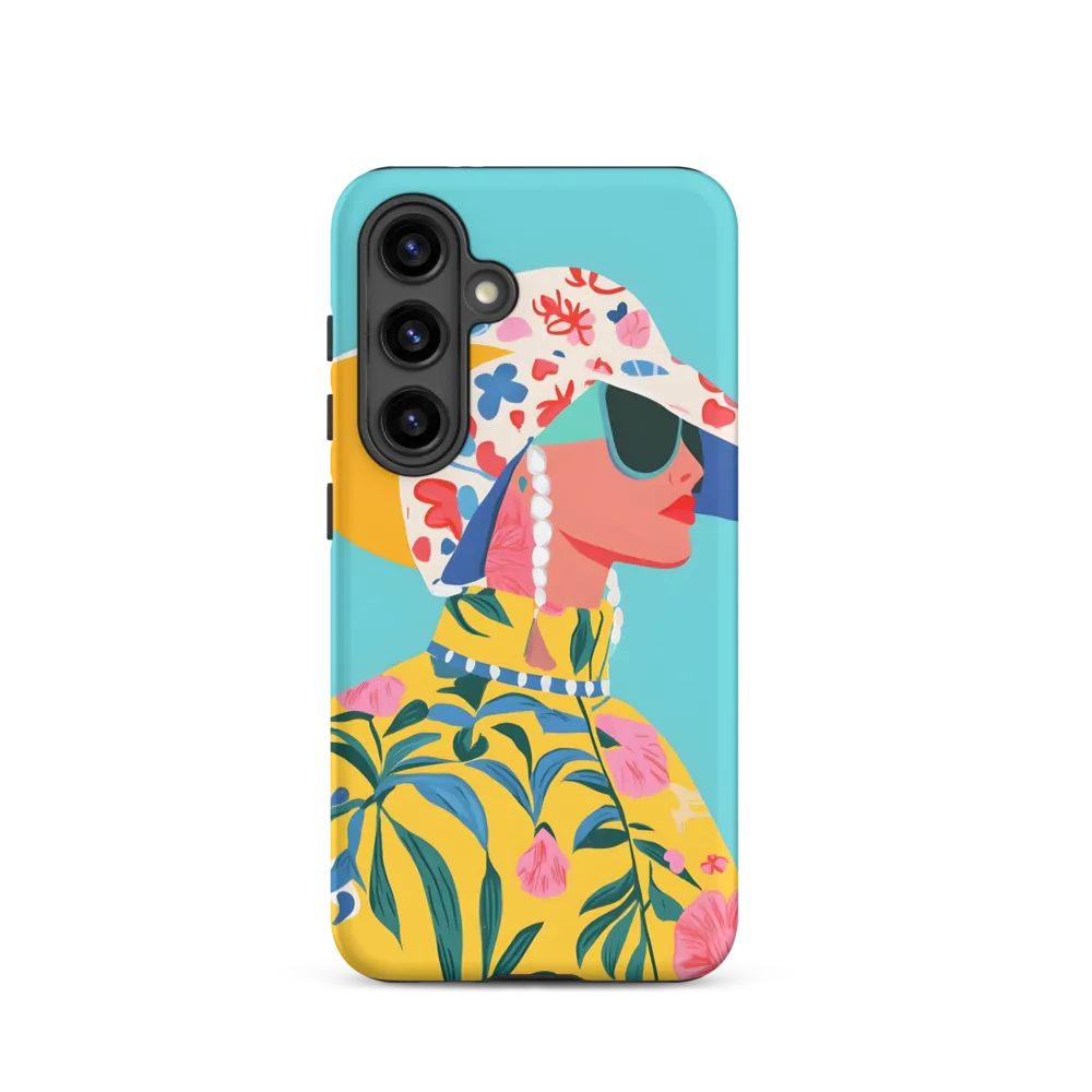 Tropical Confidence: A Fashion Portrait