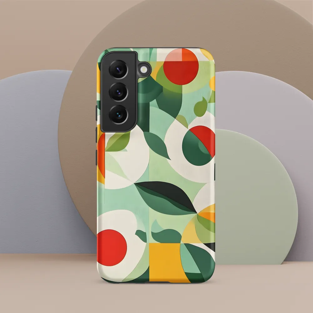 Harmony in Shapes: A Playful Abstract Design
