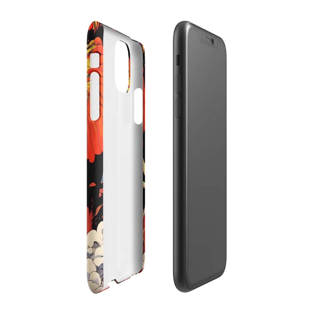 Majesty of the Floral Elephant | Phone Case |  11 | Snap Case | Matte