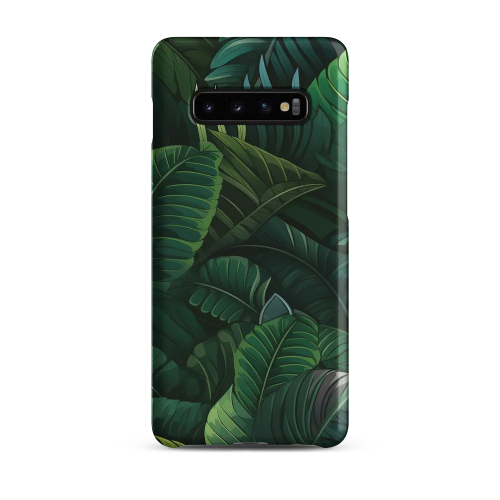 Lush Canopy: A Tropical Foliage Study