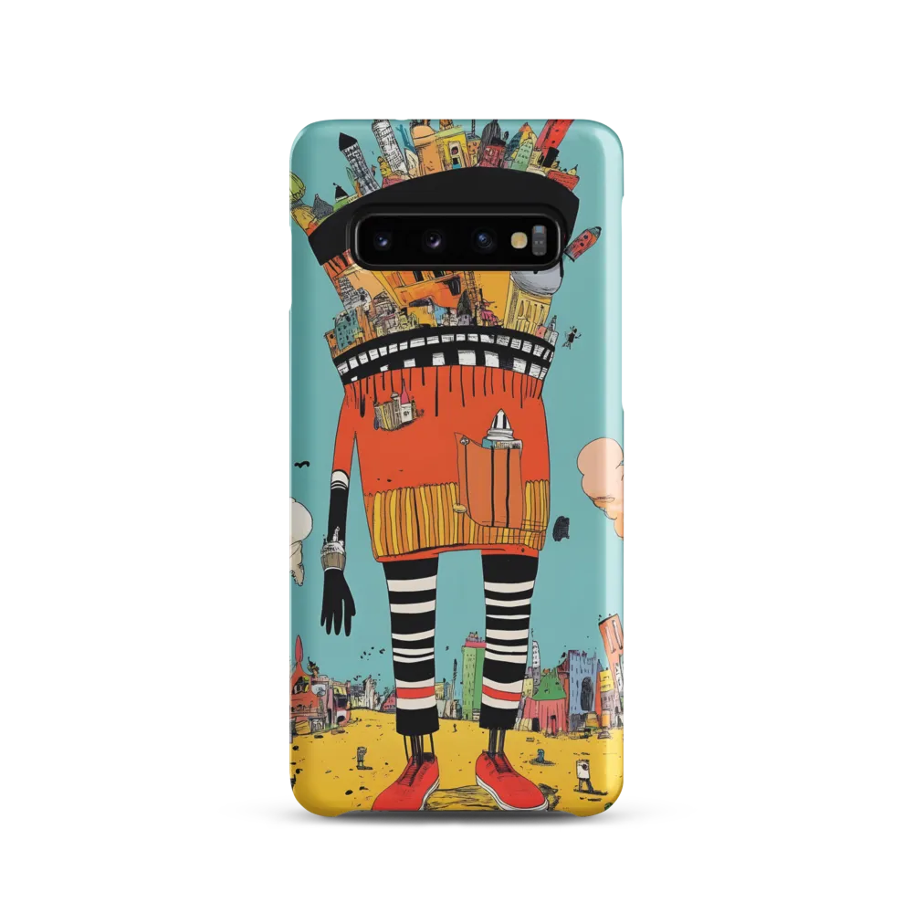 Urban Fantasia: A Whimsical Encounter | Phone Case |  S10 | Snap Case | Matte