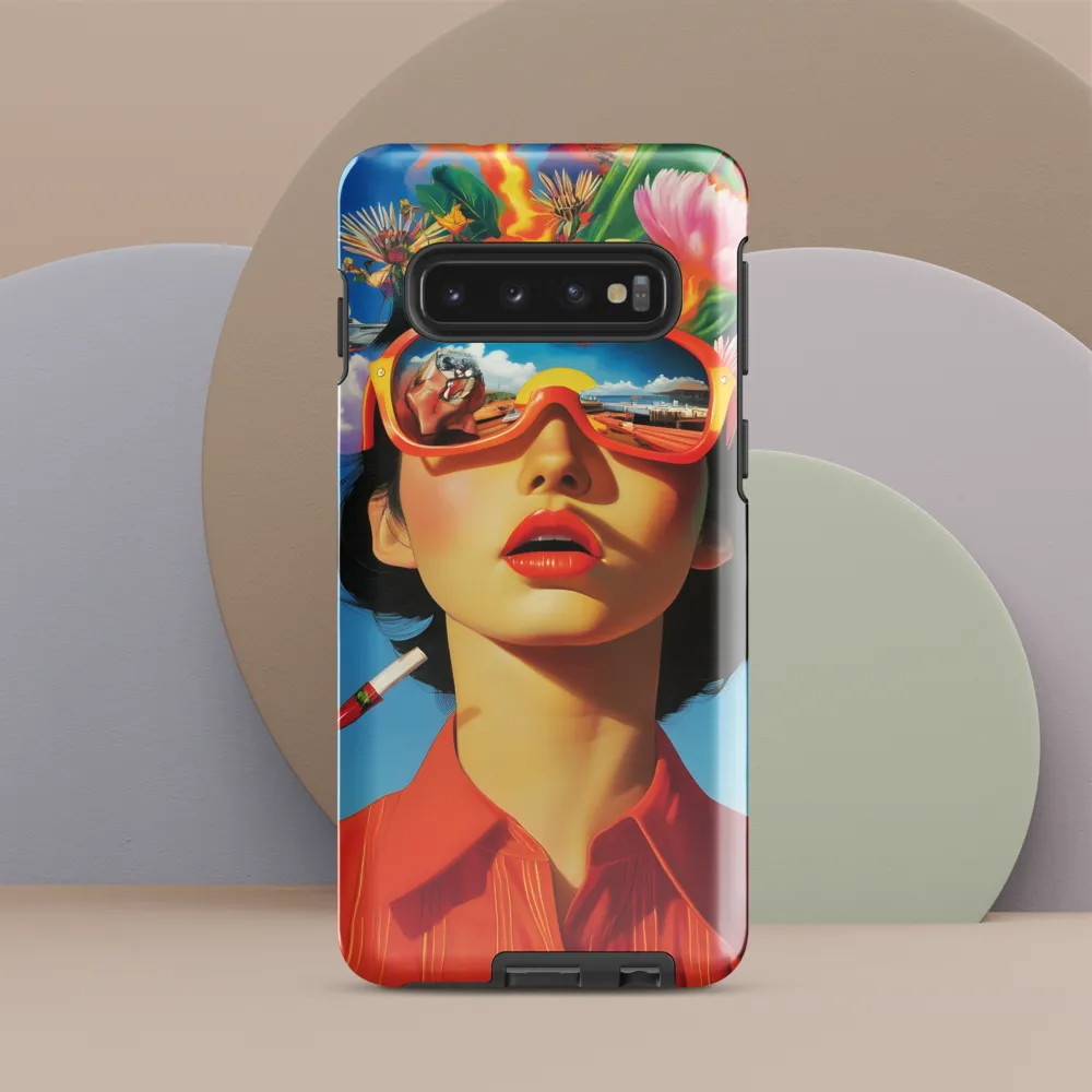 Reflections of Whimsy | Phone Case |  S10 | Tough Case | Glossy