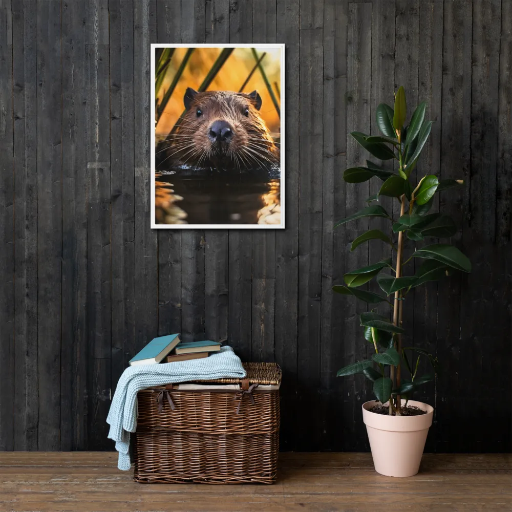 Beaver Serenity: A Natural Portrait