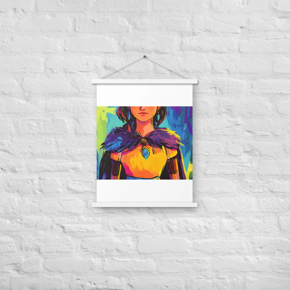 Guardian of Colors | Poster With White Wood Hanger | 18″×24″
