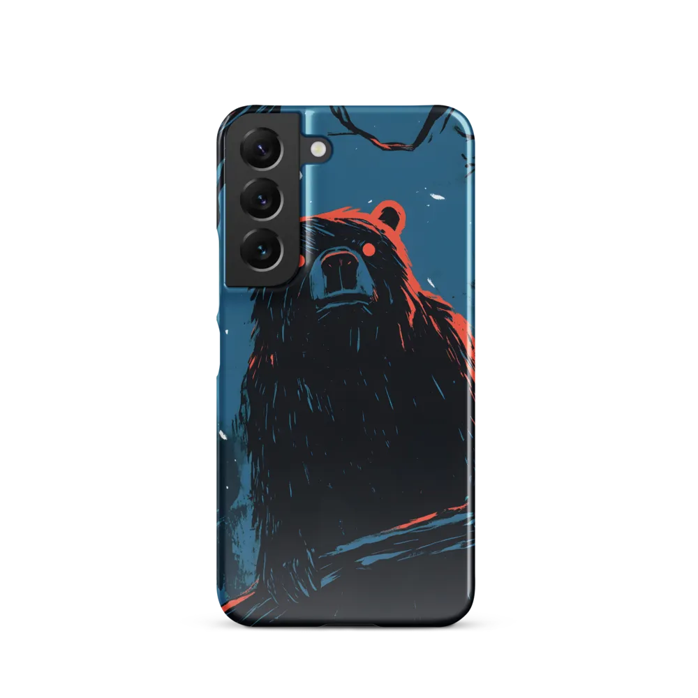 Eerie Majesty: A Bear in the Night