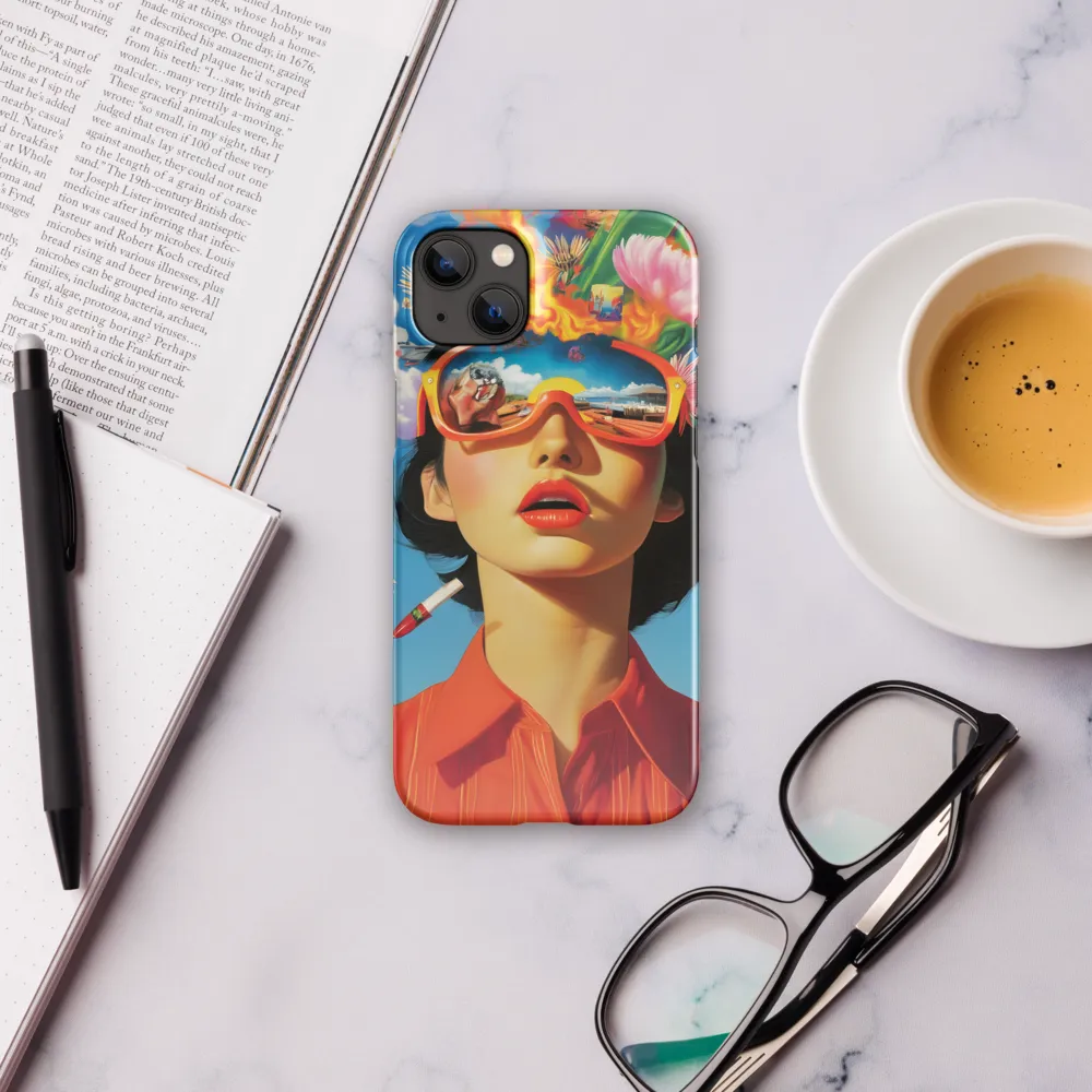 Reflections of Whimsy | Phone Case |  14 Plus | Snap Case | Glossy