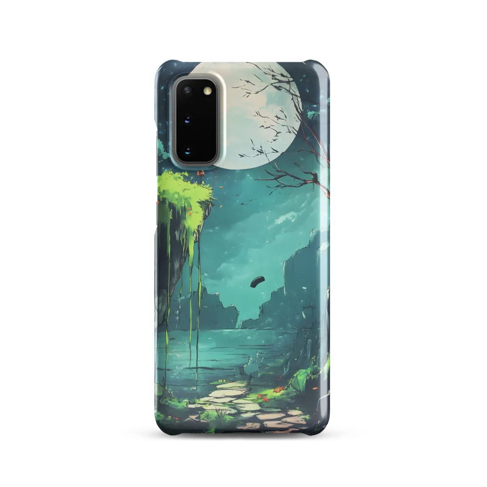 Moonlit Serenity: A Fantastical Landscape