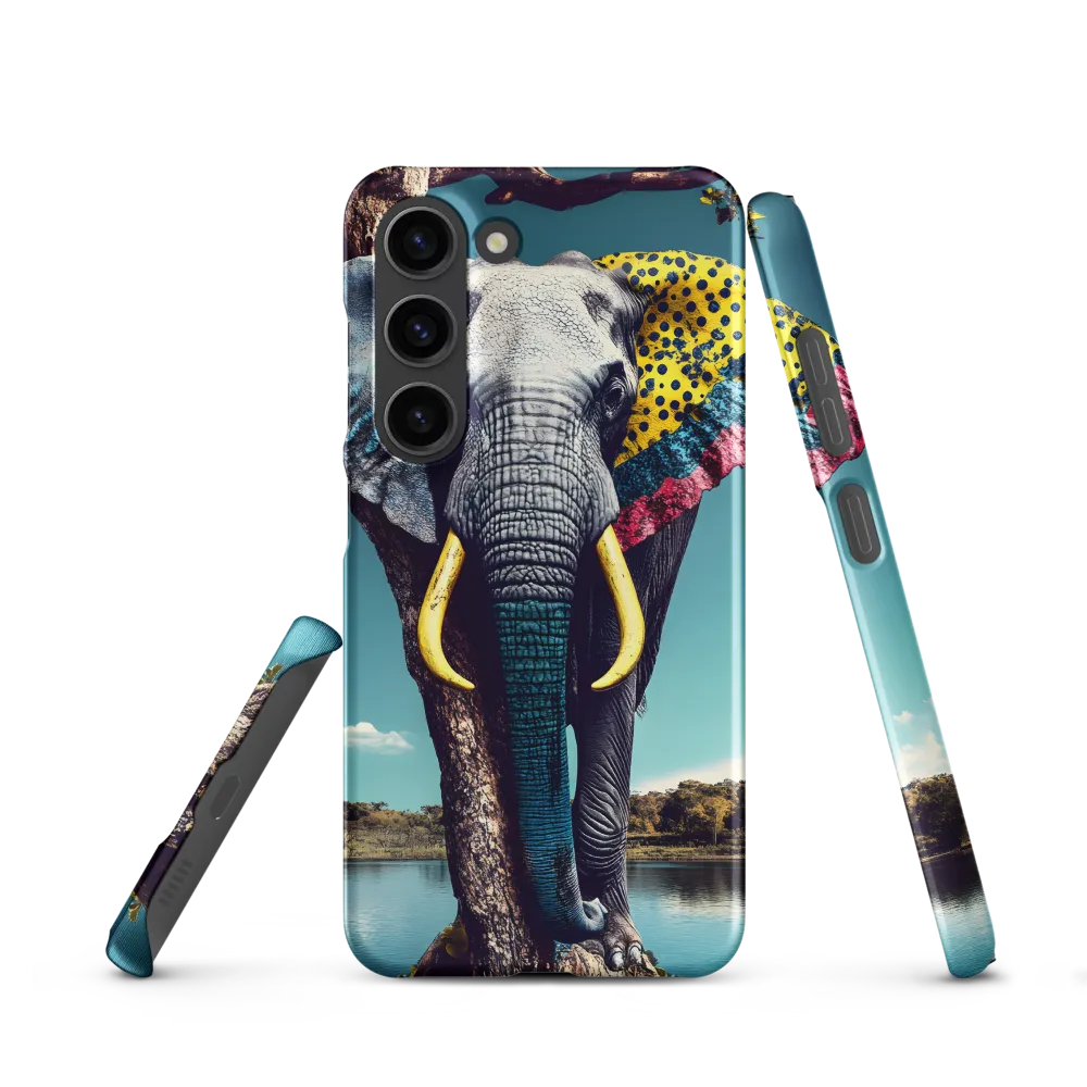 Playful Elegance: The Surreal Elephant