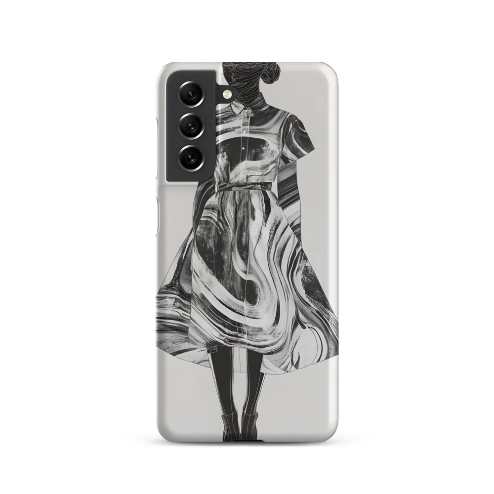 Whirls of Elegance: A Contemporary Fashion Design
