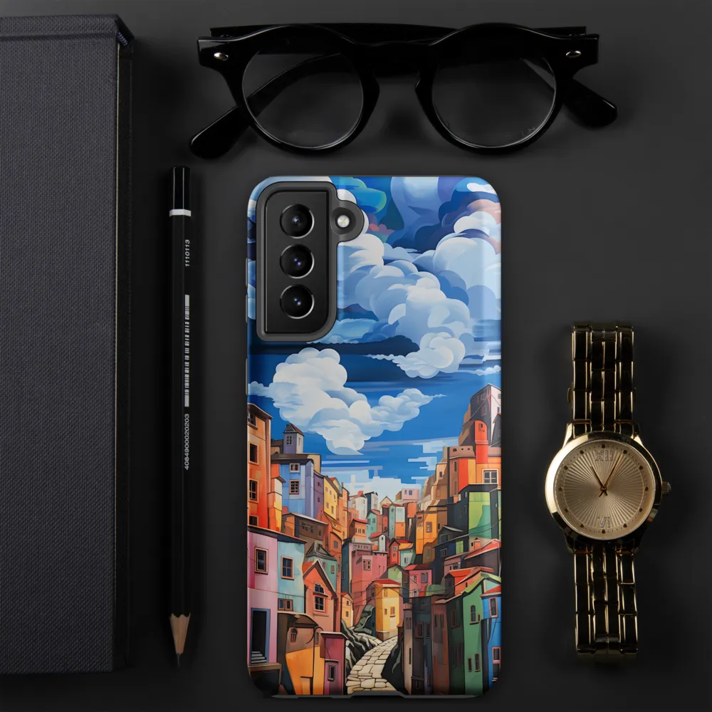 Whimsical Heights: A Vibrant Cityscape