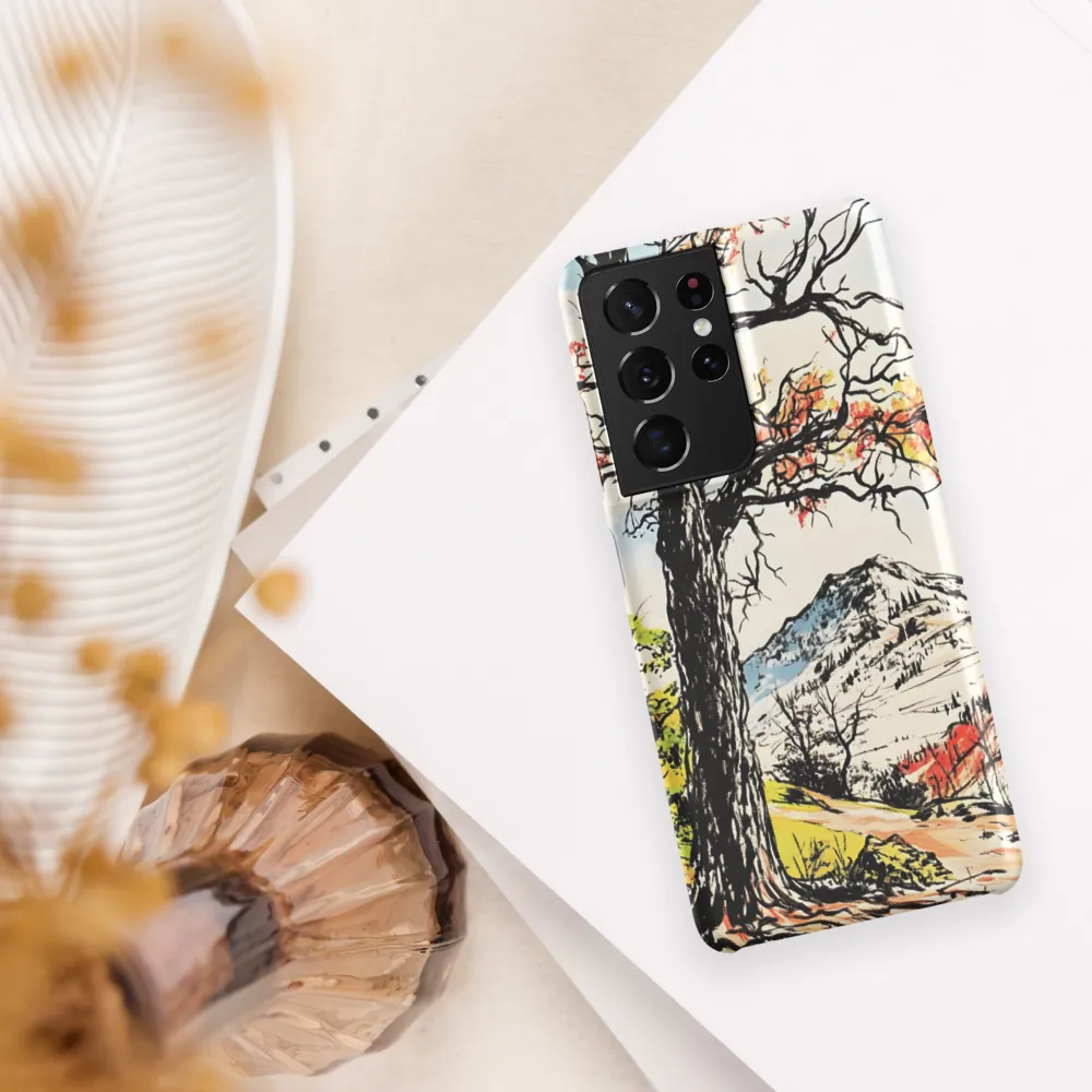 Autumn Majesty: The Guardian Tree | Phone Case |  S21 Ultra | Snap Case | Matte