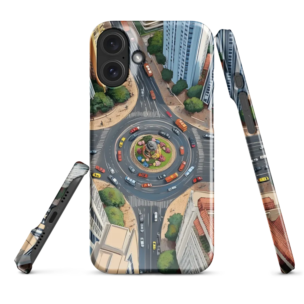 Urban Symphony: Aerial Vision of City Life