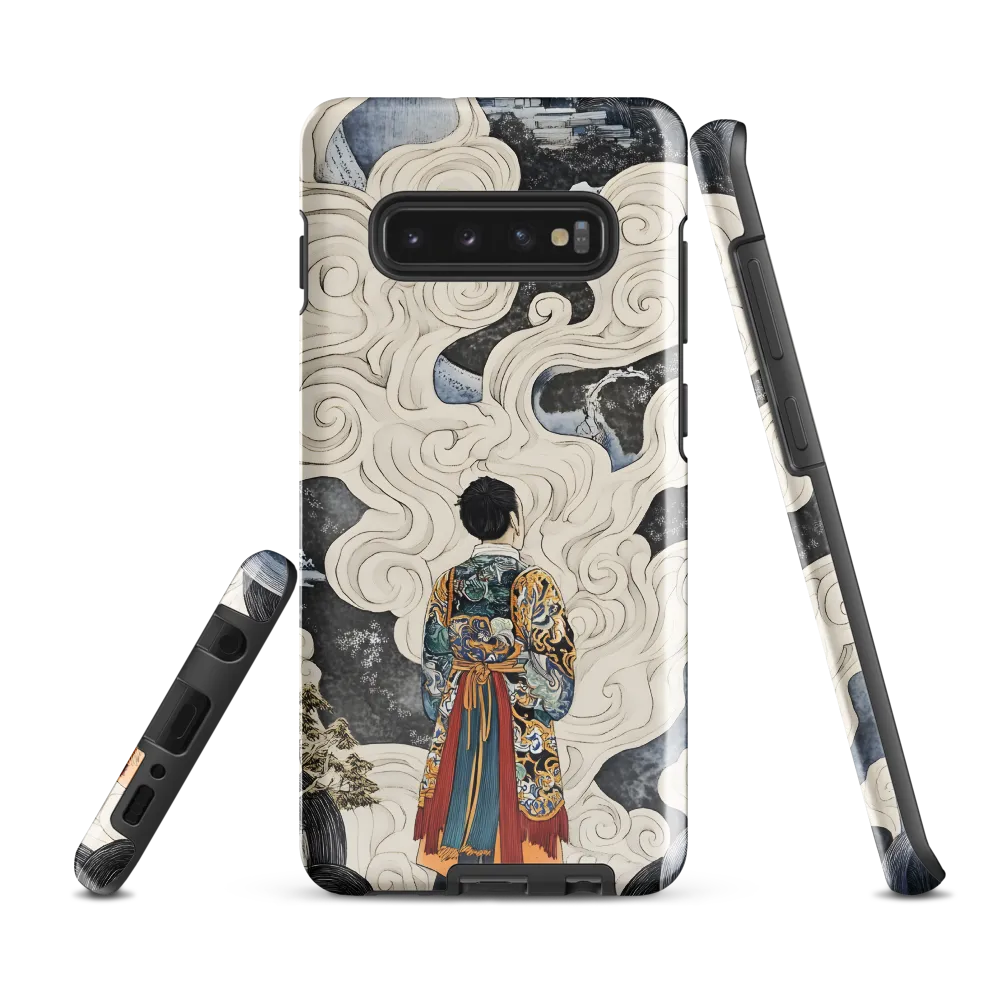 Silent Contemplation in a Mystic Landscape | Phone Case |  S10 Plus | Tough Case | Glossy