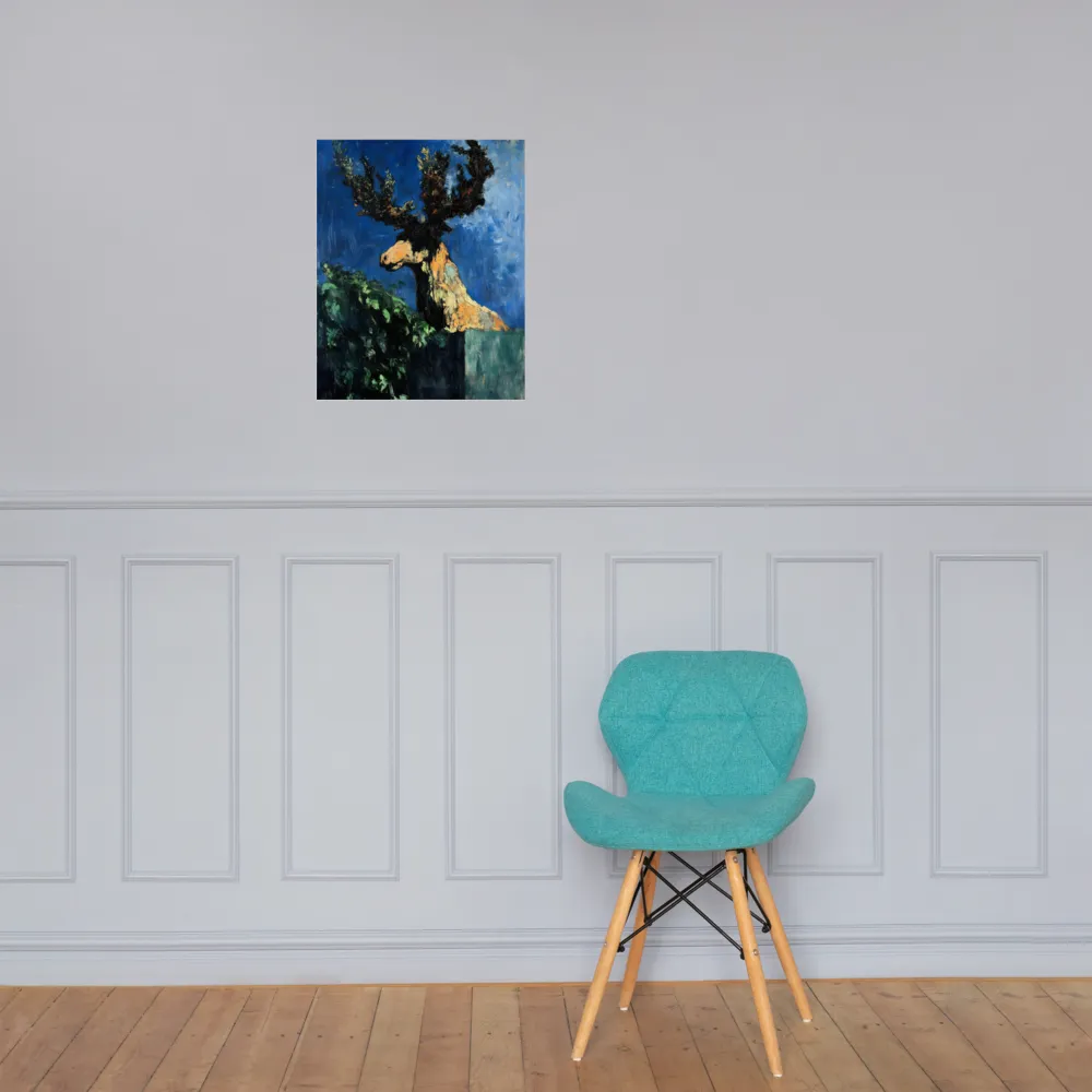 The Majestic Deer in Nature | Poster | 16″×20″