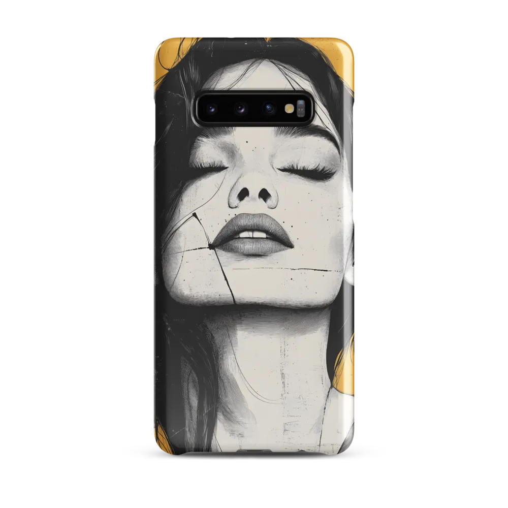 Serenity in Lines | Phone Case |  S10 Plus | Snap Case | Glossy