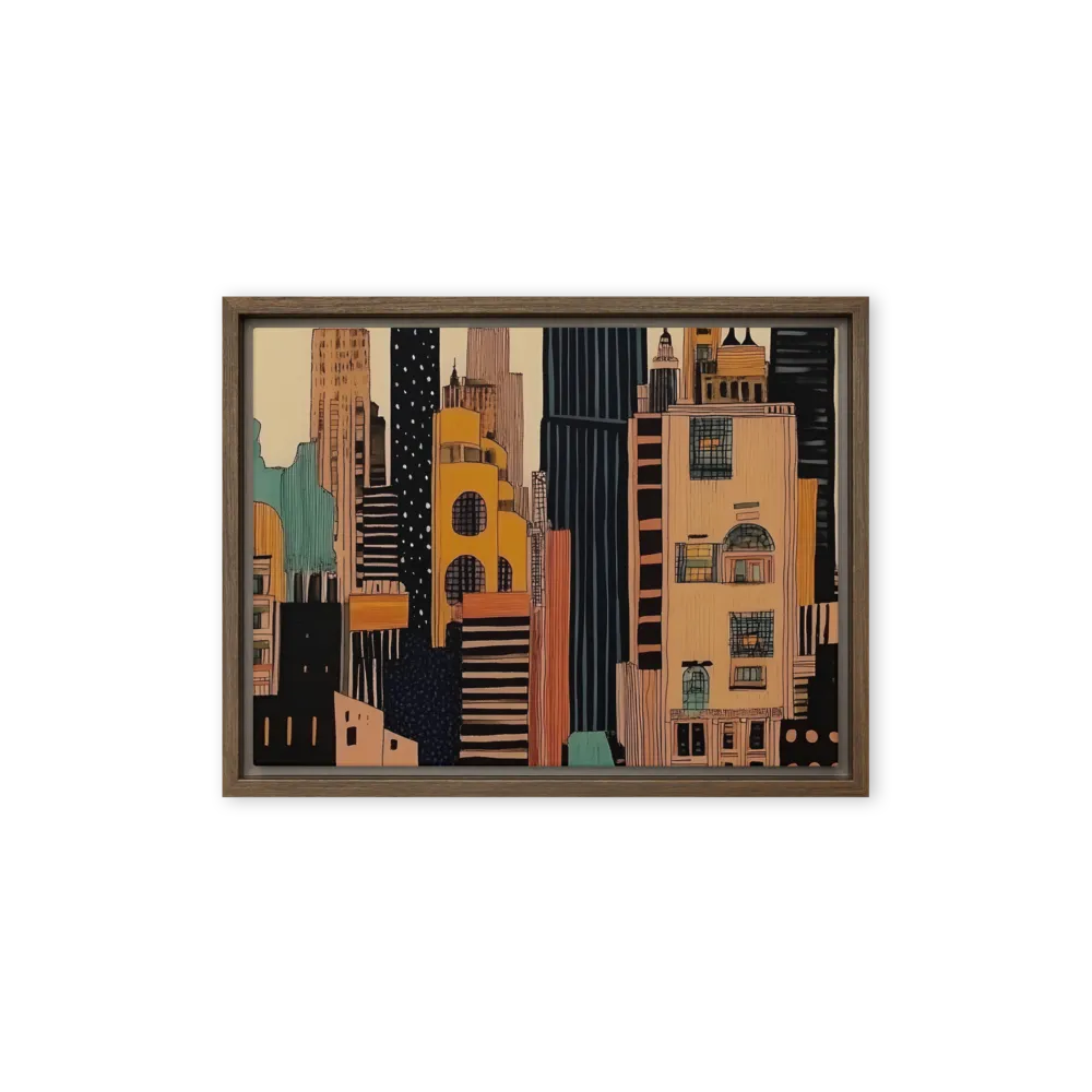 Urban Symphony in Ink