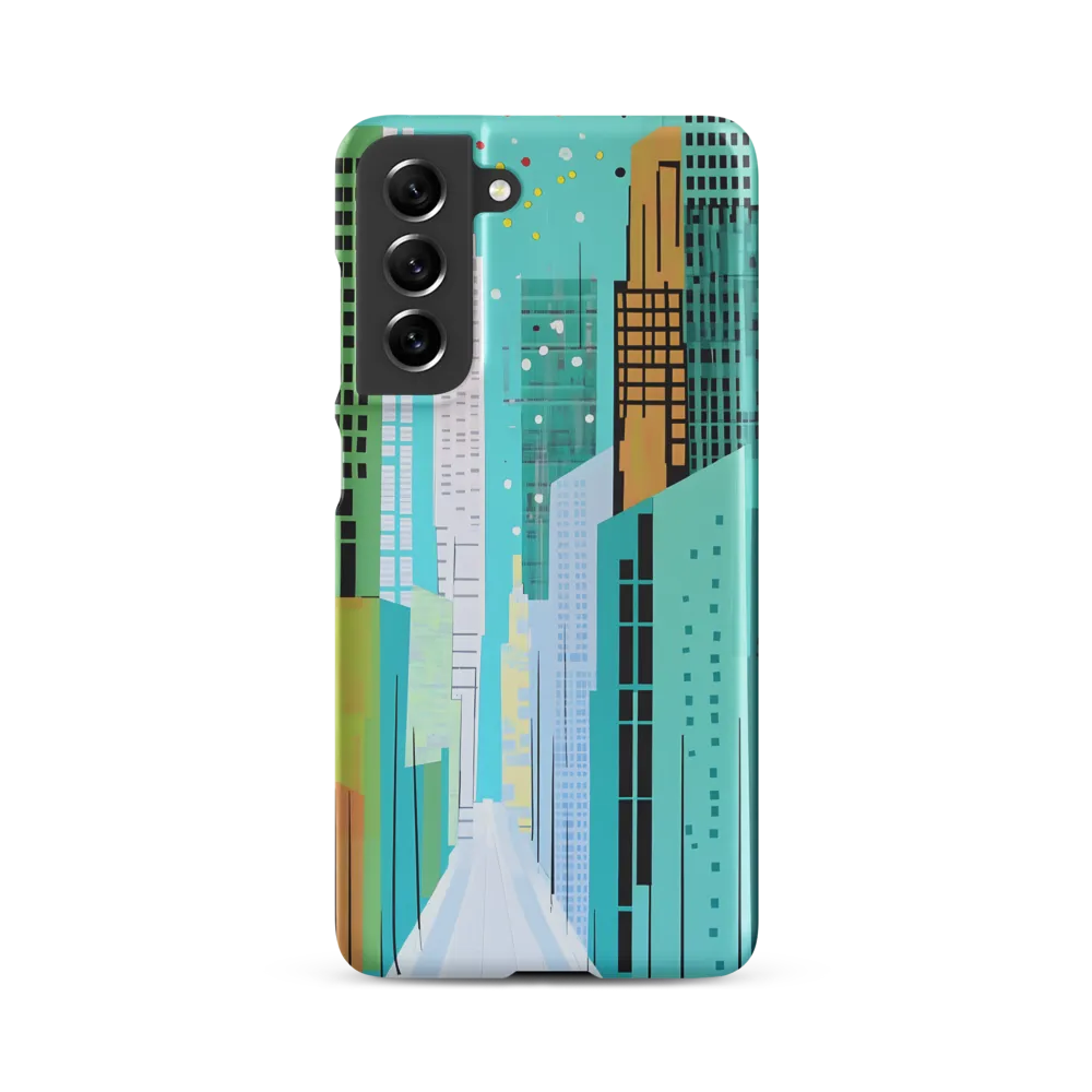 Urban Symphony in Turquoise