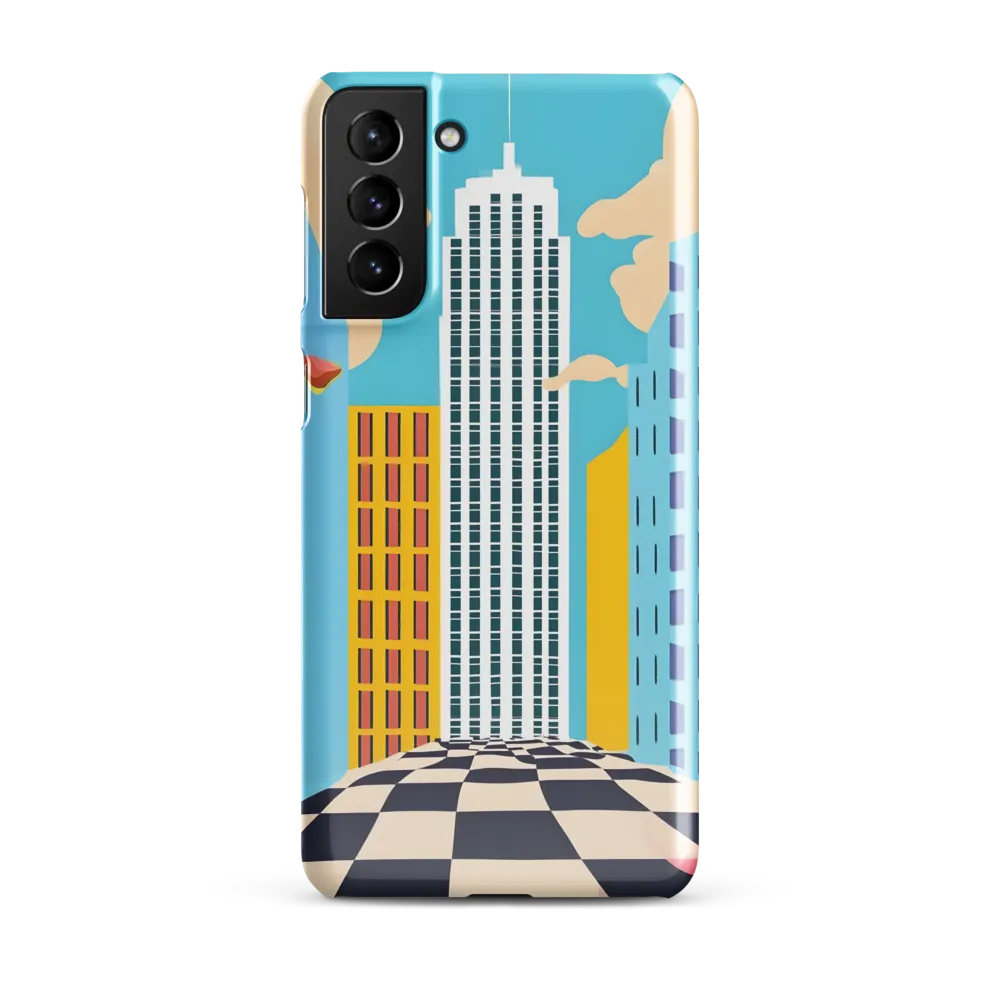 Vibrant Urban Dreamscape | Phone Case |  S21 Plus | Snap Case | Glossy