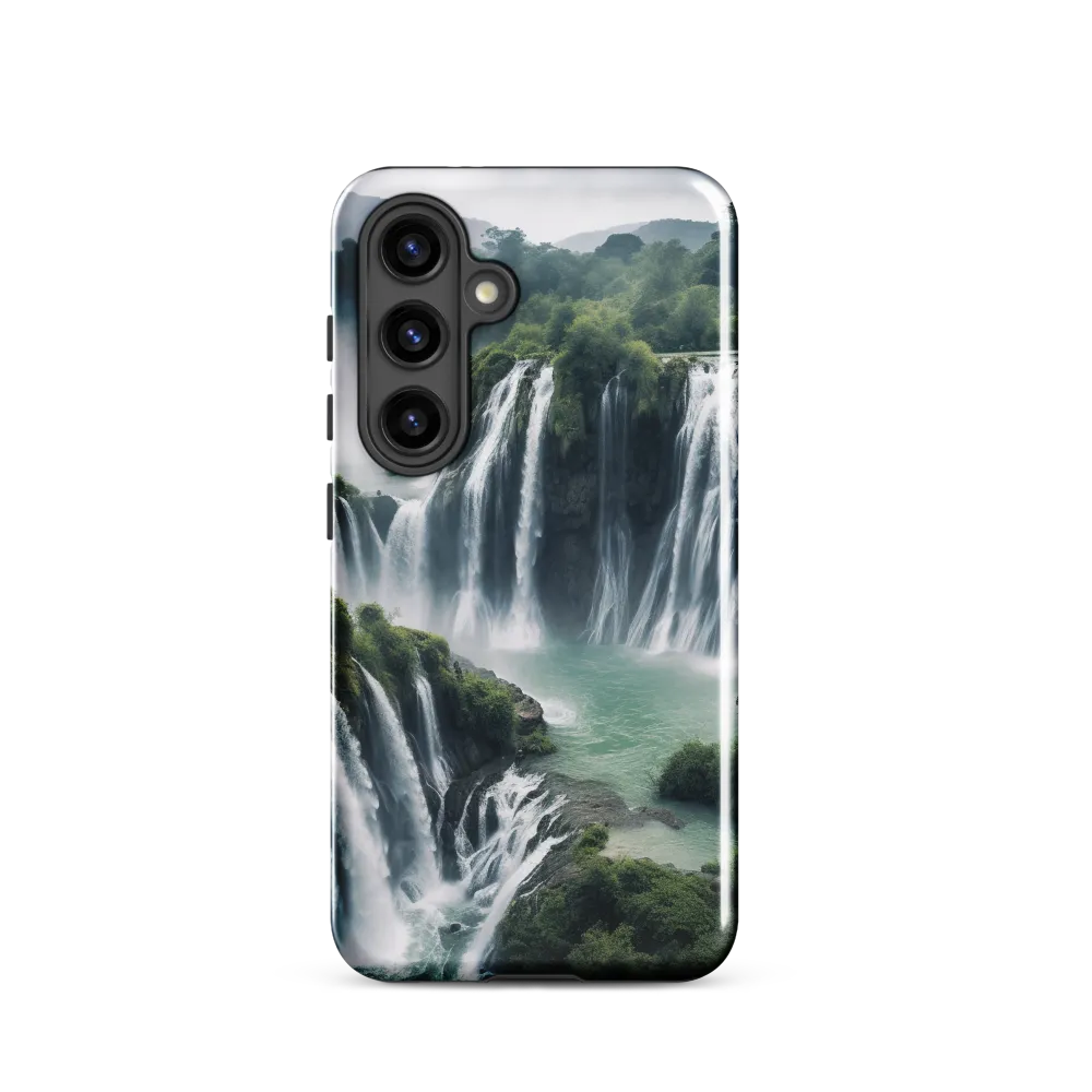 Whispers of the Cascades | Phone Case |  S24 | Tough Case | Glossy