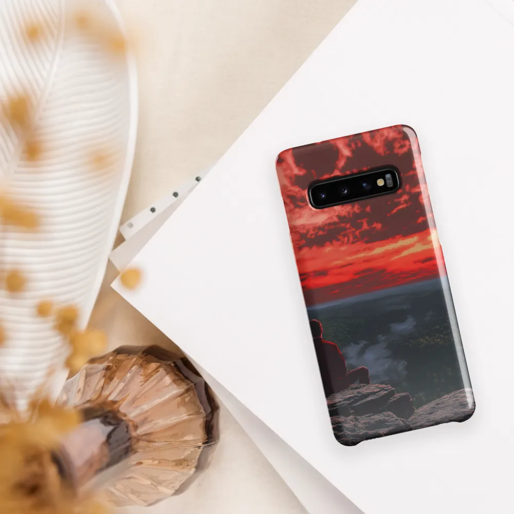Reflections at Dusk | Phone Case |  S10 | Snap Case | Glossy