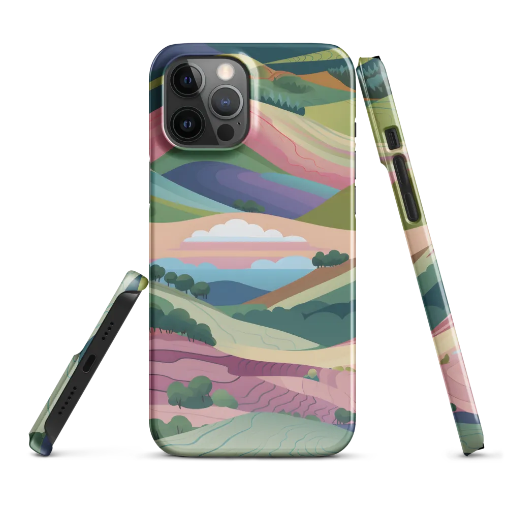 Harmonious Hills | Phone Case |  12 Pro Max | Snap Case | Glossy