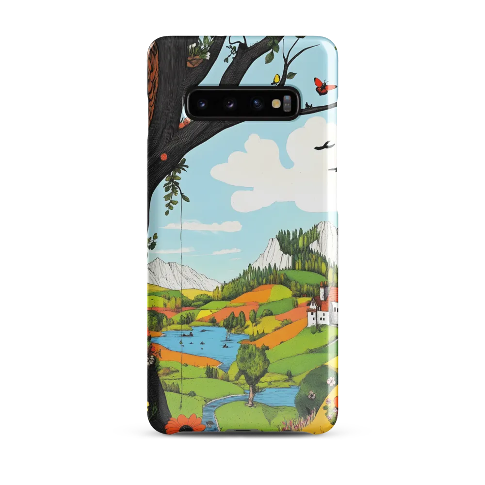 Whimsical Harmony in Nature | Phone Case |  S10 Plus | Snap Case | Glossy