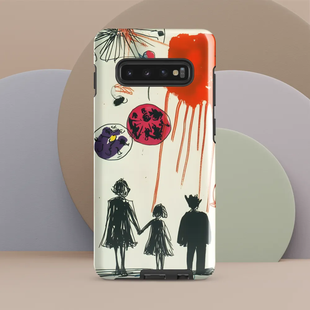 Embrace of Togetherness | Phone Case |  S10 Plus | Tough Case | Glossy