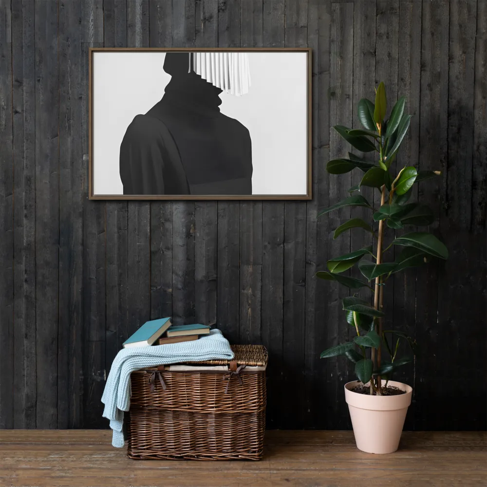 Veil of Mystery | Canvas with Brown Frame | 24″×36″