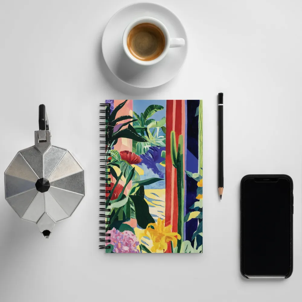 Lush Botanical Reverie | Spiral Notebook