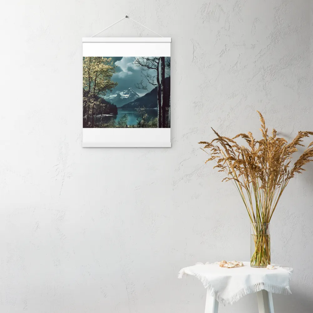 Whispers of Tranquility | Poster With White Wood Hanger | 16″×20″