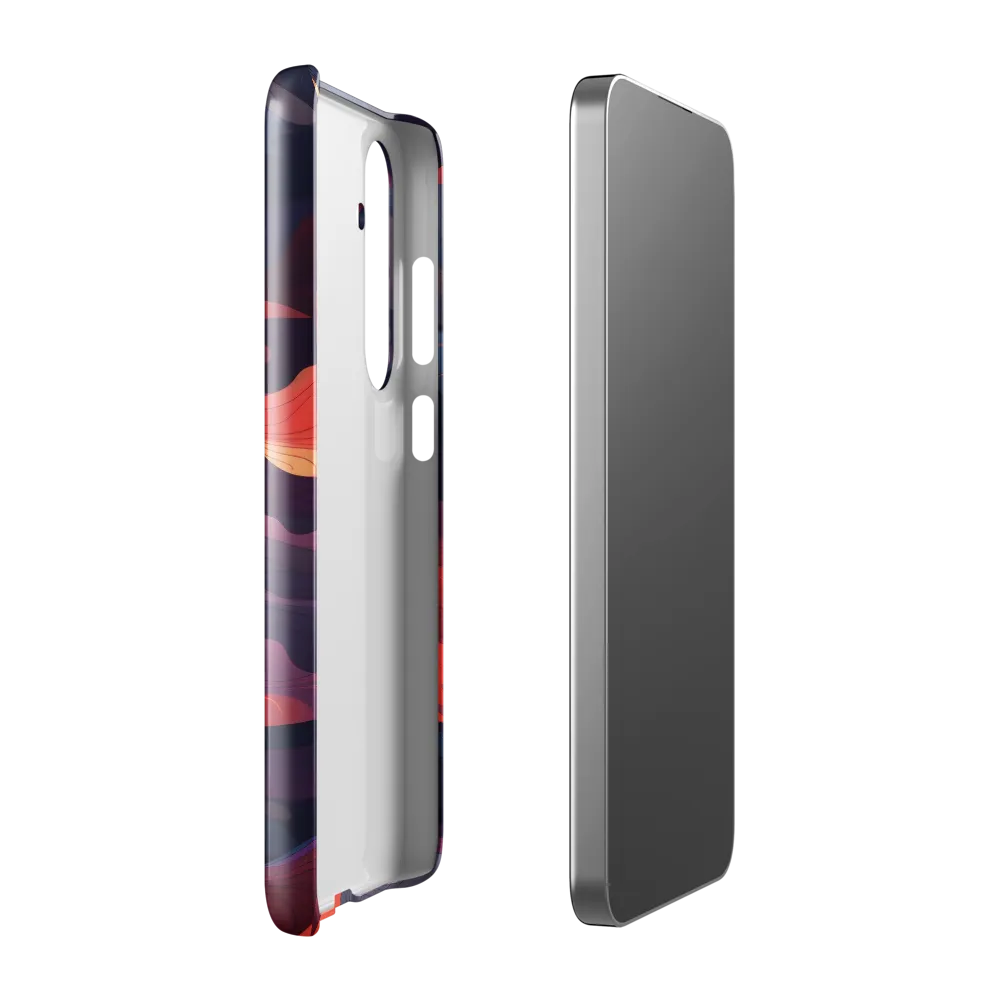 Ethereal Waves of Color | Phone Case |  S24 Plus | Snap Case | Glossy
