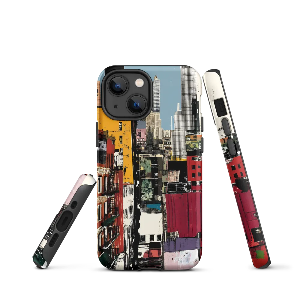 Urban Collage: A Vivid Cityscape