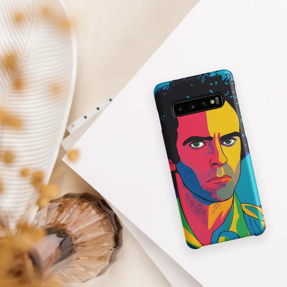 Electric Visage: A Portrait of Vibrance