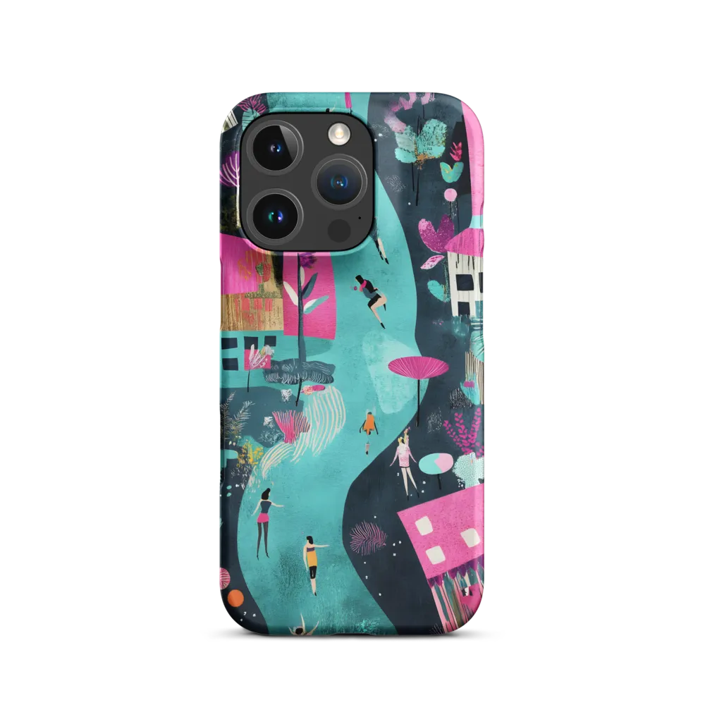 Whimsical Journey Through a Vibrant Landscape | Phone Case |  16 Pro | Snap Case | Matte