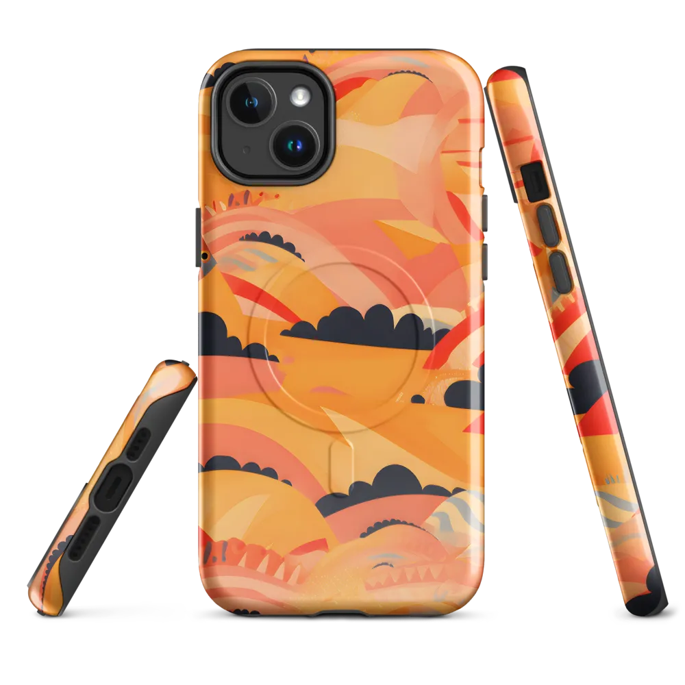 Whispers of the Abstract Horizon | Phone Case |  14 Plus | MagSafe® Tough Case | Glossy