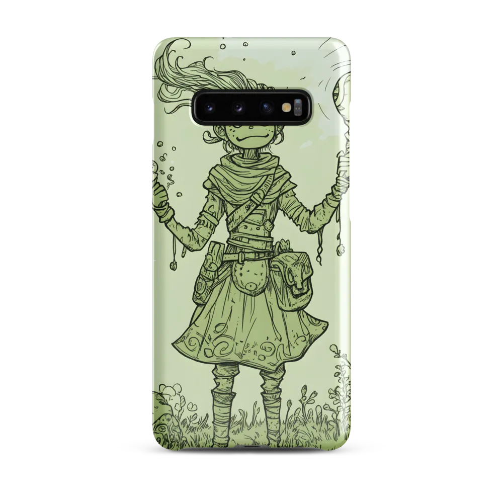 The Enigmatic Sorcerer | Phone Case |  S10 Plus | Snap Case | Glossy