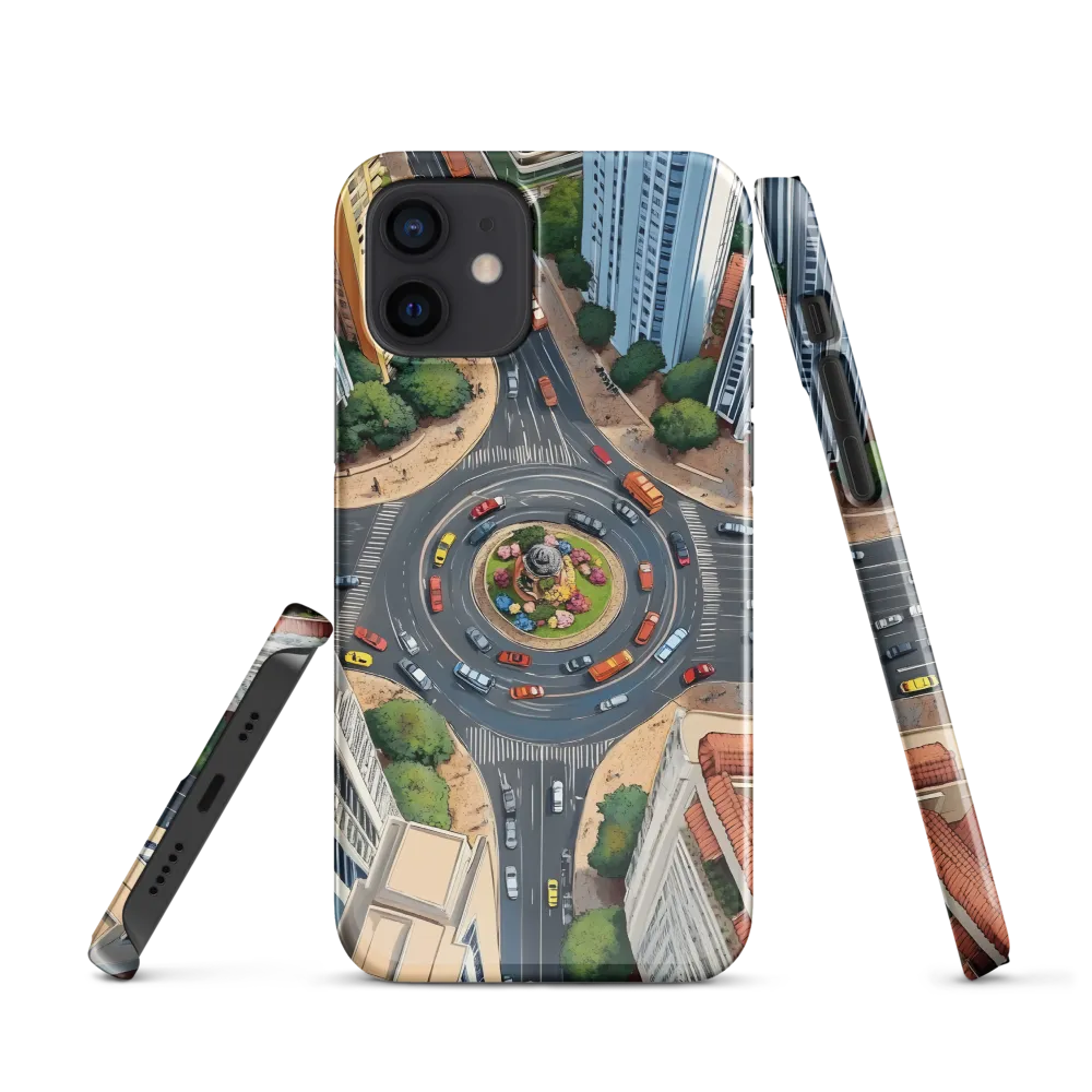 Urban Symphony: Aerial Vision of City Life