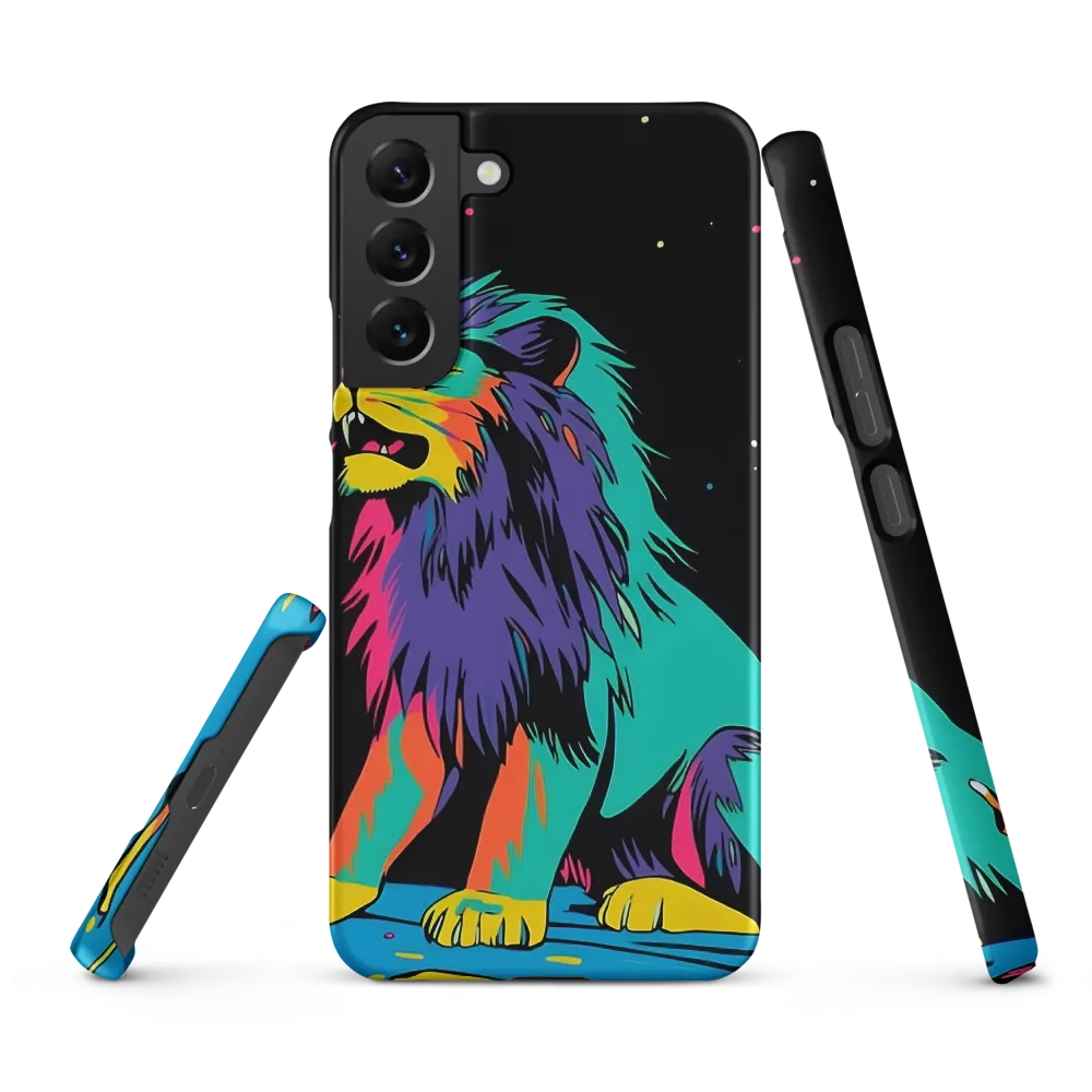 Roaring Colors: The Neon Lion