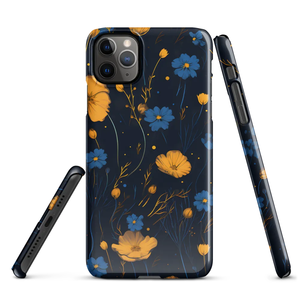 Nocturnal Blossoms | Phone Case |  11 Pro Max | Snap Case | Glossy