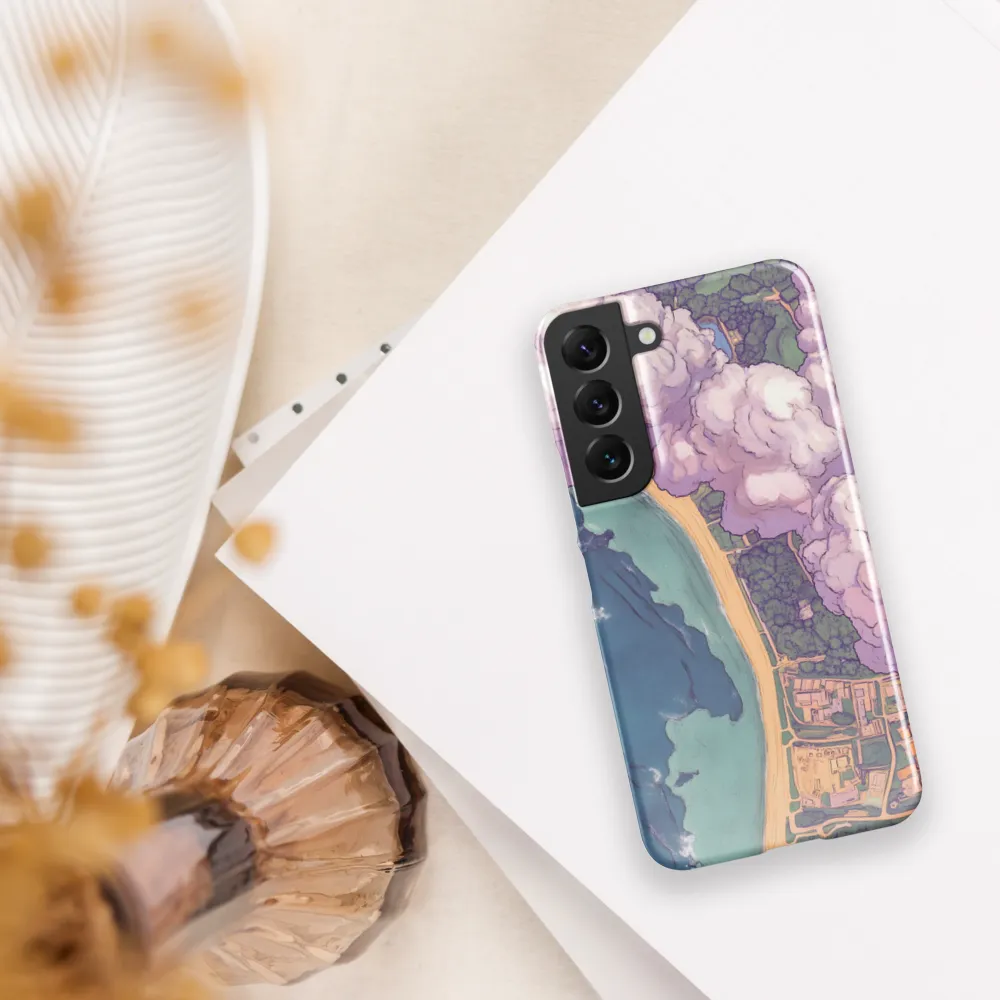 Serenity Over the Coast | Phone Case |  S22 | Snap Case | Glossy