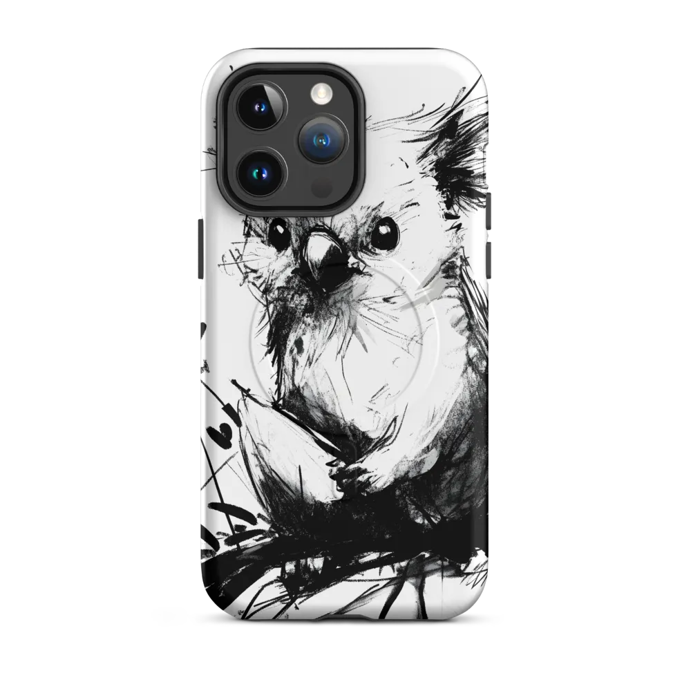 Whimsical Koala in Ink