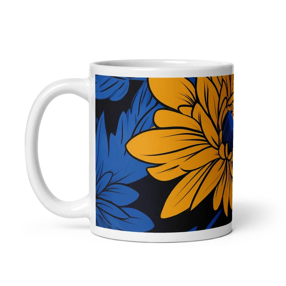 A Symphony of Blooms | Mug with White inside | 11 oz