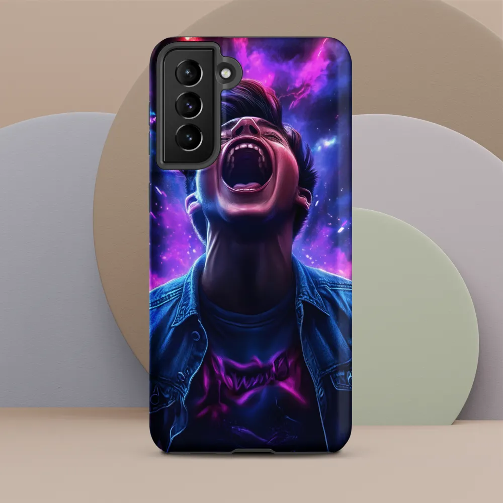 Cosmic Scream | Phone Case |  S21 Plus | Tough Case | Matte