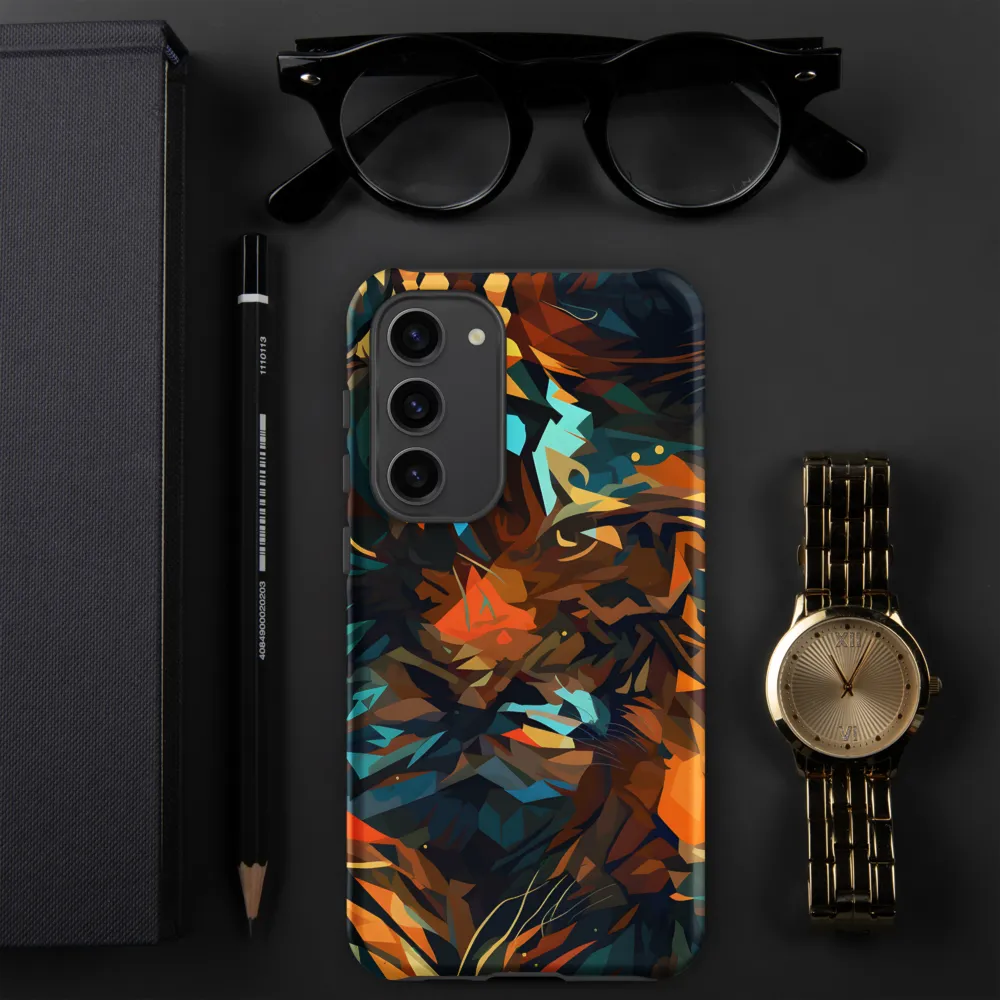 Wild Symphony: Abstract Tigers