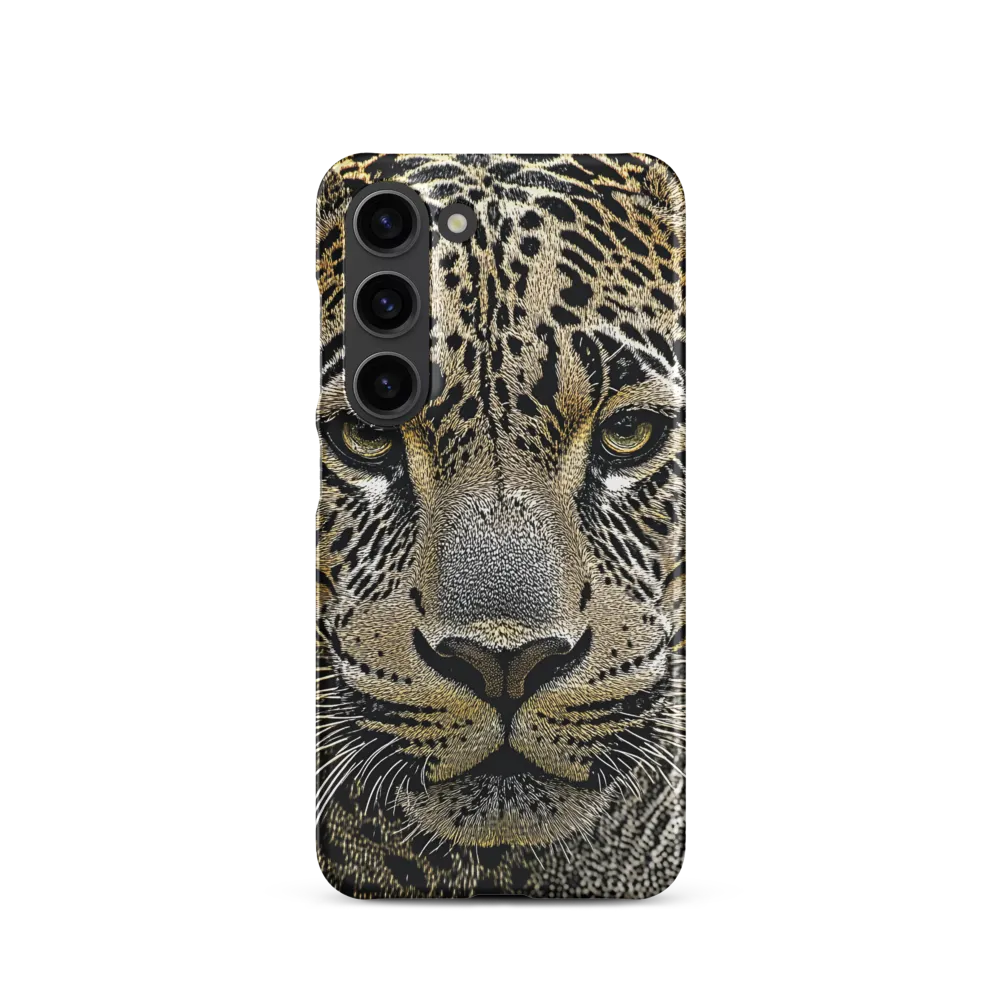 The Majestic Gaze: Portrait of a Leopard