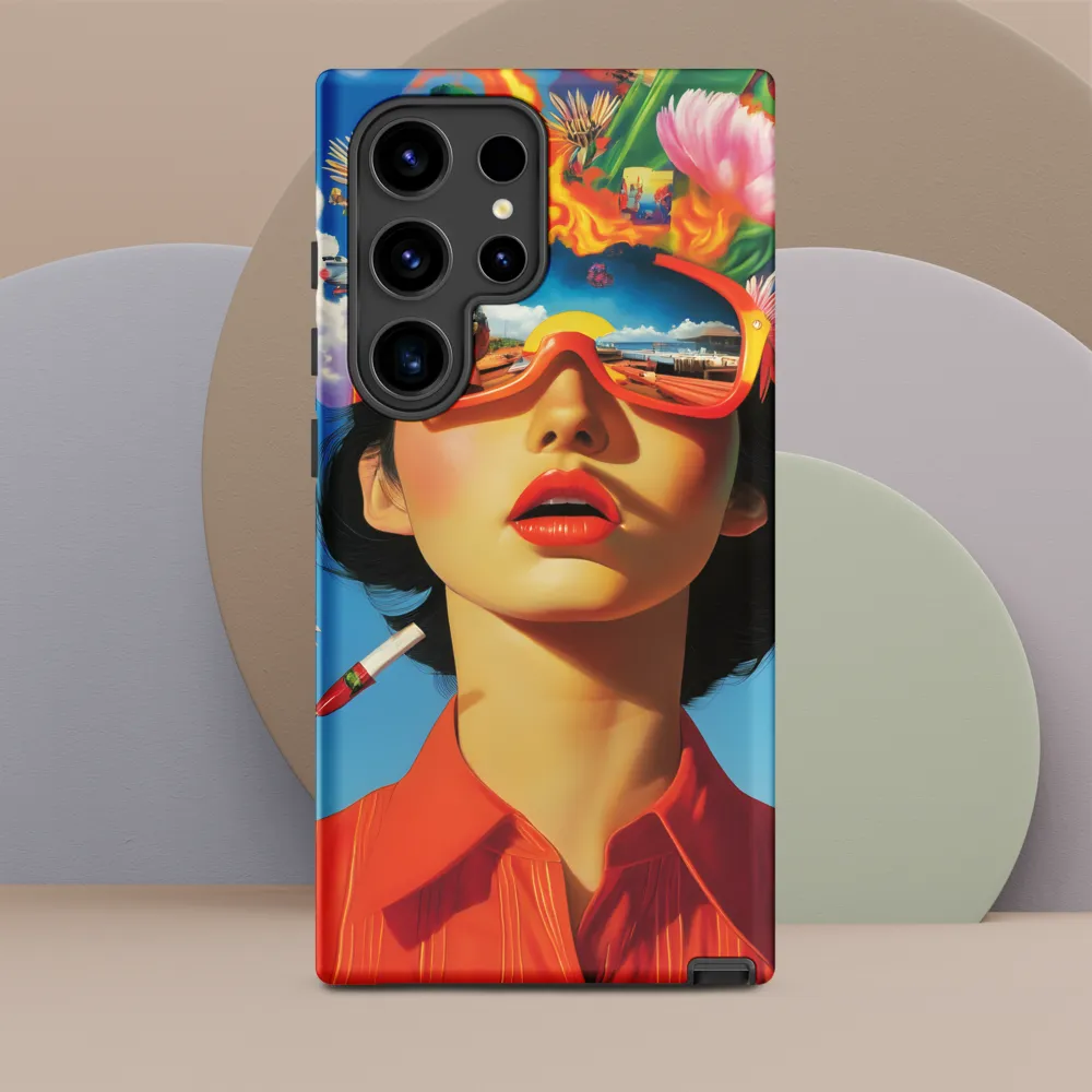 Reflections of Whimsy | Phone Case |  S24 Ultra | Tough Case | Matte