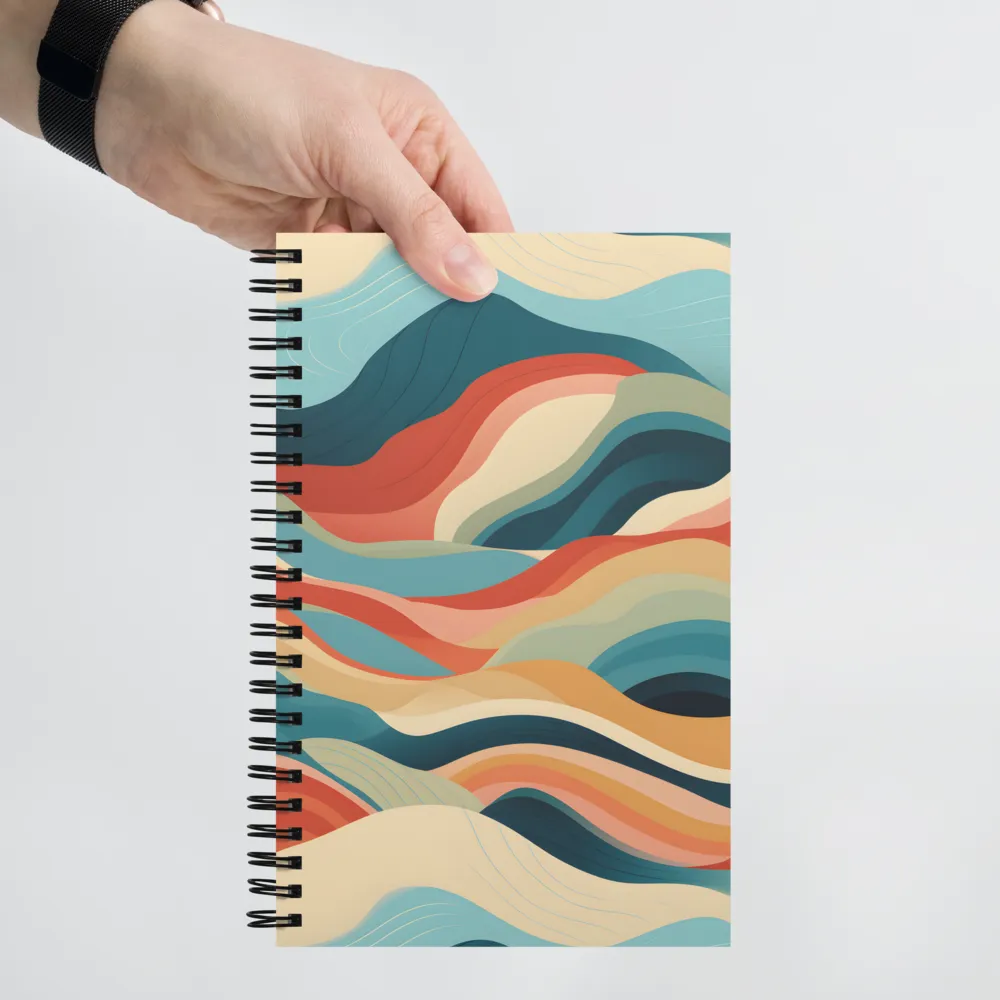 Waves of Tranquility | Spiral Notebook